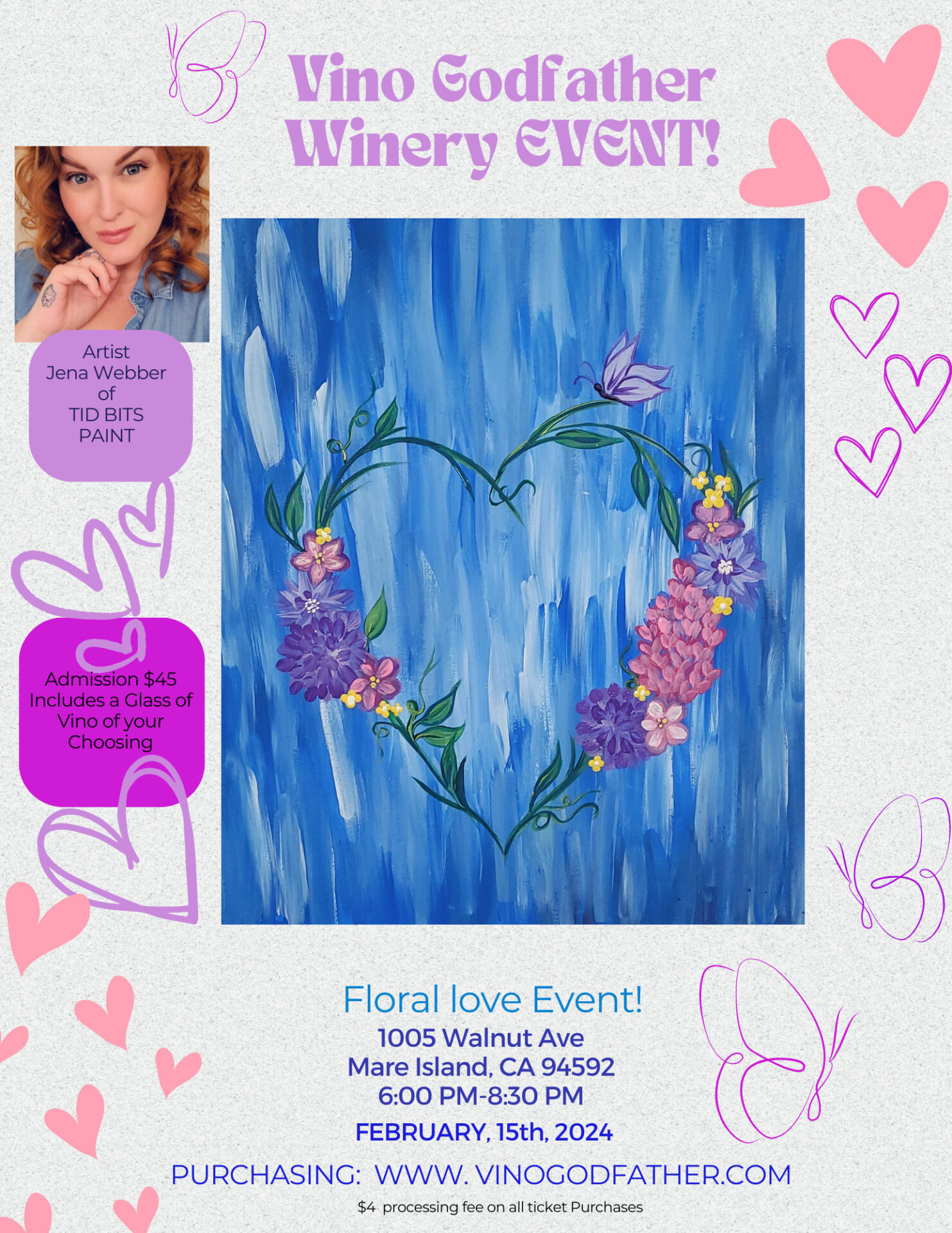 Sip & Paint February Event Image