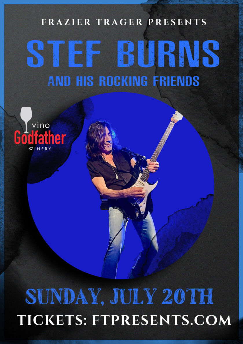 Stef Burns & Friends in July Event Image